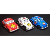 Zinc Turtle Car Authentic Old Japanese Work Showa Era