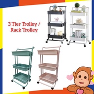 ⚡Rak Trolley Serbaguna 3 Tier Trolley Multifunction⚡