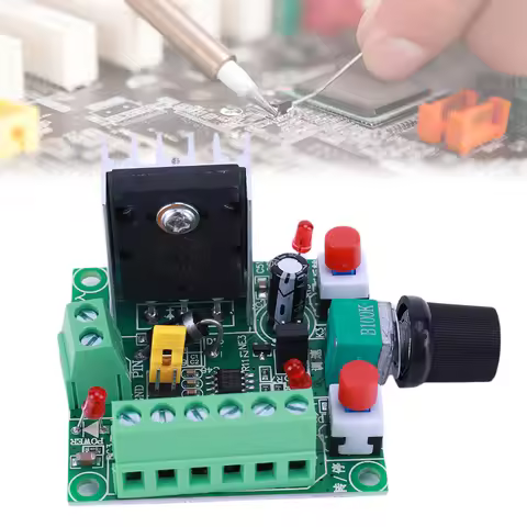 Stepper Motor Driver Controller Frequency Measurement Step Motor Drive Simple Controller Pulse PWM S