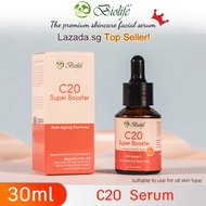 Biolife C20 Super Booster Face Serum 20% Vitamin C with Vitamin E &amp; Ferulic Acid Skin Brightening Serum - 30ml