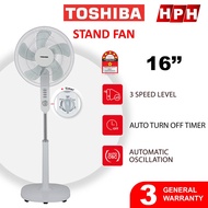 [Toshiba / Elba / Faber / Midea] 16" Inch Stand Fan Kipas Berdiri F-LSA10 MF-16FS10N Kipas Berdiri 站