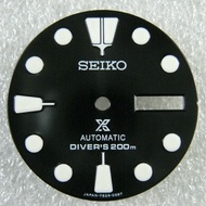 Seiko diver black dull prospex 7s26 skx srpd padi dial