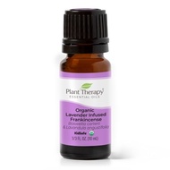 Organic Lavender Infused Frankincense Essential Oil.