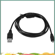 Black USB 2.0 A to 8-Pin Mini B Cable w/ Ferrite - 1.5M / 59 Inches for  CoolPix P90