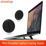 [Zhongguan digita] Black Notebook Cooling Bracket Laptop Stand Cooler Radiator Holder Foldable For iPad MacBook Air Mac Desk Stands Tablet MountSelfie Sticks