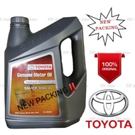 【100% Original】Toyota Semi Synthetic ENGINE OIL SN/CF 10W40 (4L) + FREE GIFT 🎁