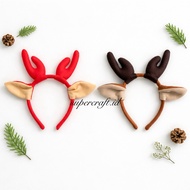ChristmasBANDO Character Deer Headband Rudolph the red noised reindeer christmas hat christmas xmas 