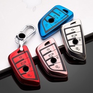 Silicone Car Key Cover for BMW F20 G20 G30 X1 X3 X4 X5 G05 X6 Accessories Case Keychain