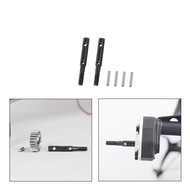 New 2 Pcs Hard Steel Front Rear Portal Stub Axle Drive Gear Shaft for Axial Capra Currie F9 Portal A