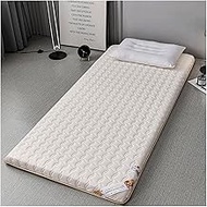 Japanese Floor Mattress Futon Mattress Roll Up, Tatami Mattress, Foldable, Non-Slip Floor Sleeping Pad For Guest Bed (Color : A, Size : 150x200cm)