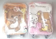 1套2個 Rilakkuma 全新正版 San-x 日版 鬆弛熊 飯盒 輕鬆小熊 拉拉熊 啡熊 牛奶熊 白熊 bear 公仔 兒童 伸縮柄 男女童 拉桿 書包 手提 手拉喼 行李箱 旅行箱 兒童 2輪