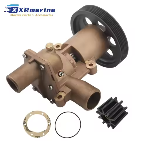 3584062 Sea Water Pump w/ Impeller Kit 17937-0001 Fits for Volvo Penta Marine Pumps D4 Series Replac