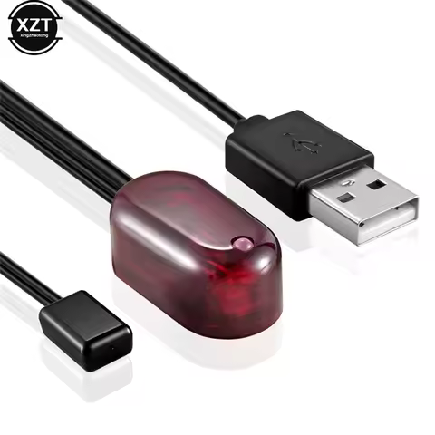New USB IR Infrared Remote Extender Emitter Receiver Repeater Adapter For TV Box CD DVD Player Whole