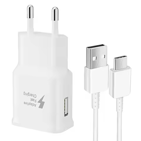 SAMSUNG 9V 1.67A Travel Adapter 15W Fast Charger 1.2M USB Type C Cable For Galaxy S10 S9 S8 Plus Not