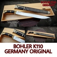GOLOK SEMBELIH BOHLER K110 GERMANY ORIGINAL SUPER CANTIK MEWAH Limited