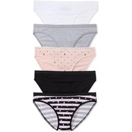 Women's Cotton Bikini Underwear, Moderate Coverage Panties for Women