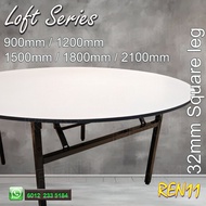 5ft Round Banquet table / folding table - 32mm Extra Strong Metal Leg - 4ft / 5ft / 6ft - Klang Vall