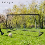 Adepe Soccer Goal Net Football Goal Post Net Easy Assembly Sports Squad Folding Football Gate for Ba