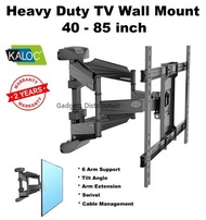 500mm Arm Extension KALOC S8 40 to 85 Inch Heavy Duty TV Tilt Wall Bracket Mount 2876.1