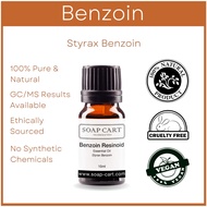 Benzoin Resinoid Essential Oil - 10ml