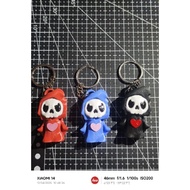 GANTUNGAN Chibi Grim Reaper Keychain / Keychain / 3Dprint