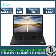 Lenovo Thinkpad E590 | i7-8565 CPU | 16GB RAM | 240G solid state drive | 2G Graphics Card | 15.6" laptop screen