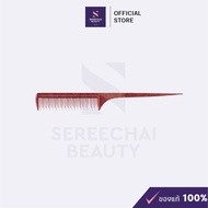 Cameo Comb With Tail Mahogany Wood Pattern Model CY001