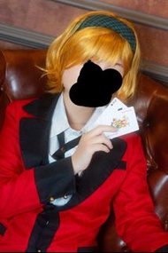 已修剪 狂賭之淵 皇伊月 cos 假髮
