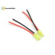 <Hoembellish> 1pair Mini Tamiya Connector Male & Female 2pin Battery wire 16AWG well