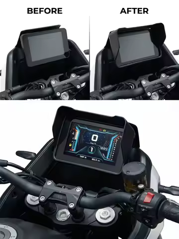 FOR QJMOTOR SVT 650 2022-2026 SVT650X SVT 650X Sun Shield Sun Visor Cover Instrument Screen Sunshade