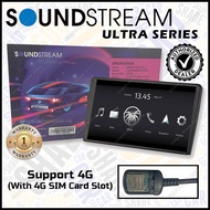 SOUNDSTREAM ANZUO ULTRA / ULTRA 2K 360 Cam Supported DSP, 4G SIM Android Kereta Car Big Screen Player - 9"/10" QLED
