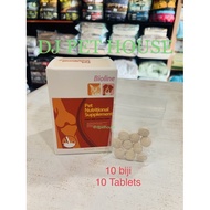 Bioline Pet Nutritional Supplement Goat’s Milk Calcium Tablet 10 biji / 10 Tablets for cat and dog