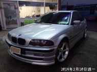 BMW E46 318I 空力套件 AC鋁圈 精品改裝 1999年 銀色 峰崋