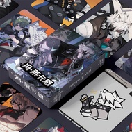 55pcs Mobile Game Zenless Zone Zero Von Lycaon Laser Holographic Lomo Cards Manhwa Killer Seven Phot