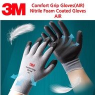 3M Comfort Grip Gloves(AIR) Nitrile Foam Coated Work Gloves Excellent breathability and lightweight fit