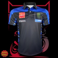 เสื้อPolo MotoGP ทีม Yamaha Energy Team เสื้อโปโล โมโตจีพี ยามาฮ่า เอนเนียจี้ #MG0102 พิมพ์ทั้งตัว ไ