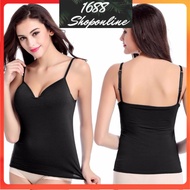 (New Item) Woman Cami Top Padded Camisoles Tank Top