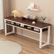 Modern Minimalist Double Layer Wall-Mounted Desk Customizable Size 70-170cm Width 30-35cm Height 80c