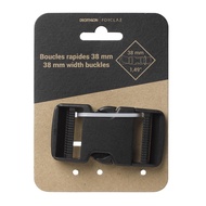 Trekking 38MM Backpack Fastening Buckle Forclaz - Black