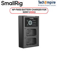 SmallRig NP-FW50 Battery Charger Set for Sony NP-FW50 Battery Double Slot NP-FW50 Charger 1030mAh 38