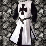[Free Shipping Ready Stock] Medieval Crusader Overalls Knight Guard Costume Robe Renaissance Crusade
