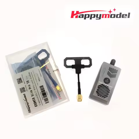 HappyModel ES24TX Slim Pro 2.4G 1W 1000mW ELRS Nano TX Module LED Cooling Fan Nano Adapter for TBS T