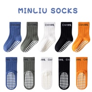 Boy Socks Cotton Non Slip Tube Trampoline Kids Socks