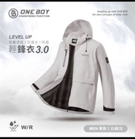 全新現貨one boy機能輕鋒衣3.0男款