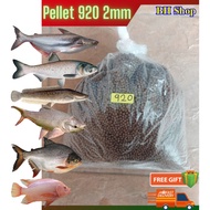 Pellet 920 2mm Umpan Pancing Kolam Patin Mekong Tilapia Pacu Palet Makanan Ikan Air Tawar Fishing Ba