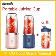 Deerma Portable Blender Machine Mini Electric Hand Fruit Blender Cup Juice Extractor Mixer Grinder Blender Smoothie Maker