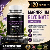 Magnesium Glycinate 120 Capsules Daily Wellness Formula