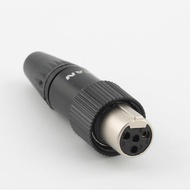 ▶REAN REAN TR4FTC-B Mini Xlr 4 Pin Little Lock Connector Mini XLR4-Pin หญิงปลั๊กไฟW302