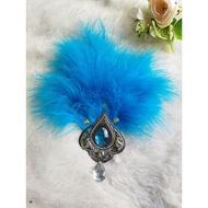 Feather brooch/premium feather hat decoration