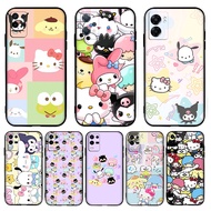 for realme note 60 60X C61 C63 50 C51S Creative Hot Sale Sanrio Characters Family TPU soft black pro